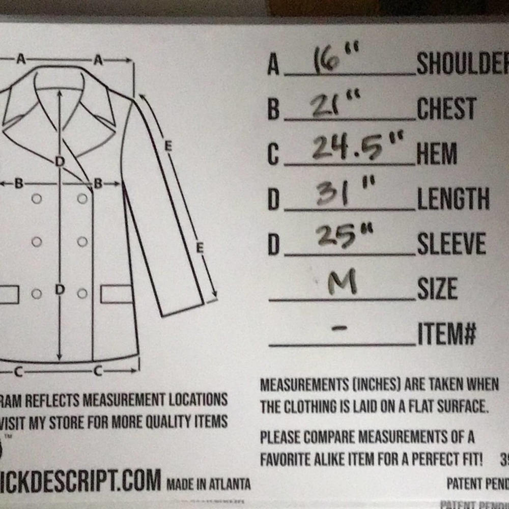 Calvin Klein | Heather Gray Wool Cashmere Peacoat M - Picture 9 of 9